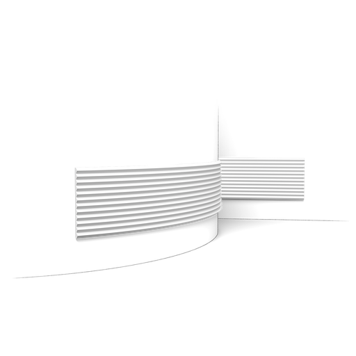 [W108F] Zigzag - Panneau 3D Flexible à peindre