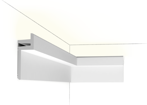 [C382] L3 Linear LED lighting - Éclairage indirect à peindre