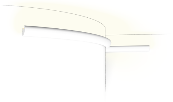  - Éclairage indirect à peindre Flexible