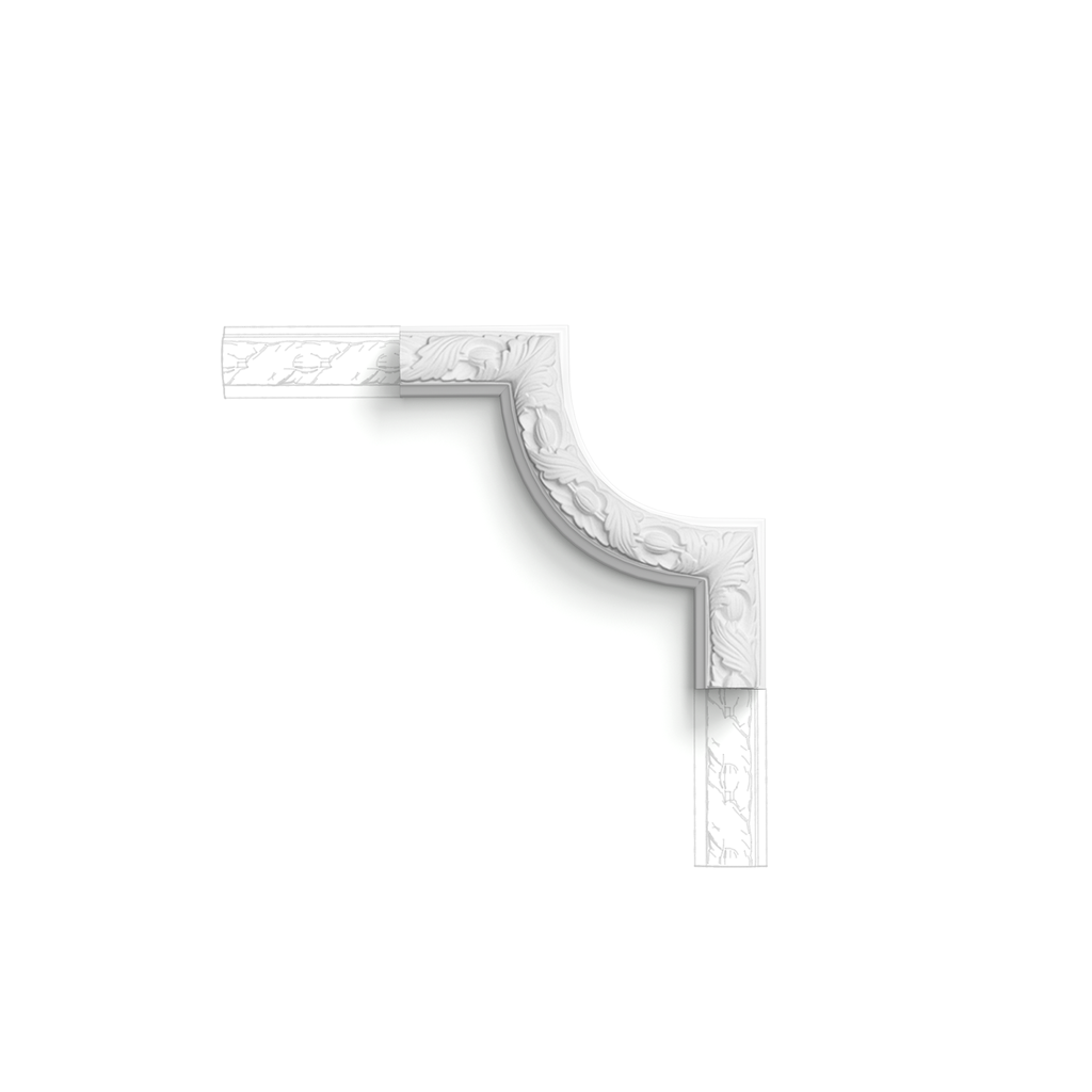 Coin - Élément décoratif à peindre