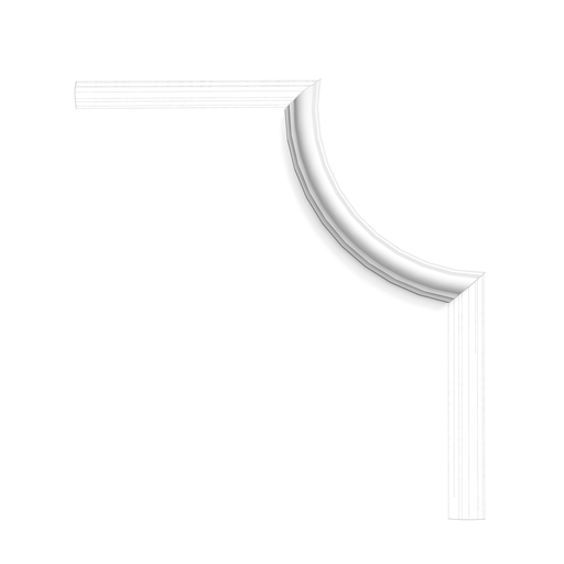 [PX103A] - Coin pour moulure PX103