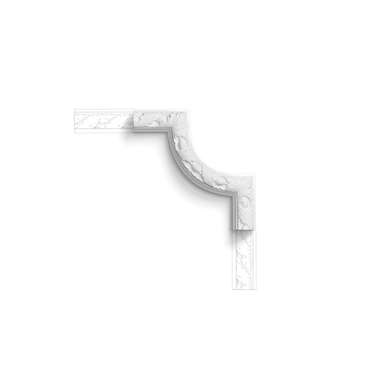 [P101A] Coin - Élément décoratif à peindre